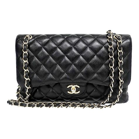 chanel black flap purse|chanel flap bag jumbo.